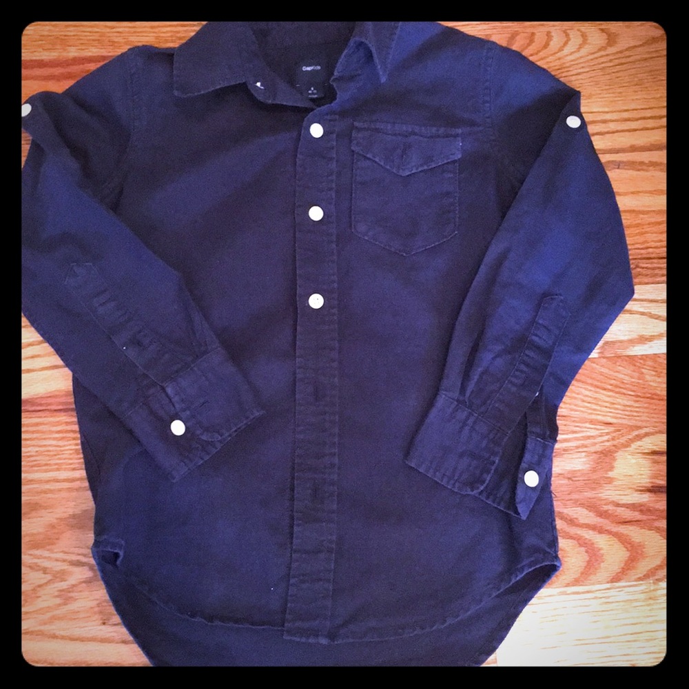 GapKids boys dress shirt 6-7